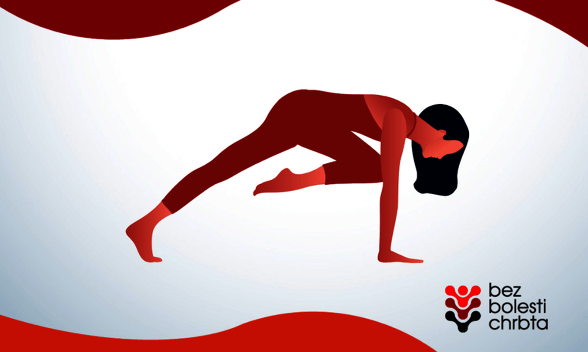 grafické znázornenie cviku horolezec